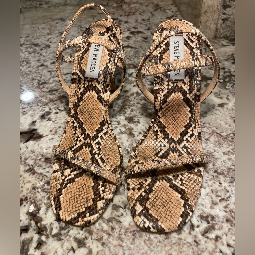 Steve Madden snake print